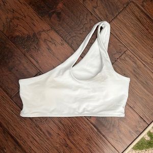 One shoulder bathing suit top